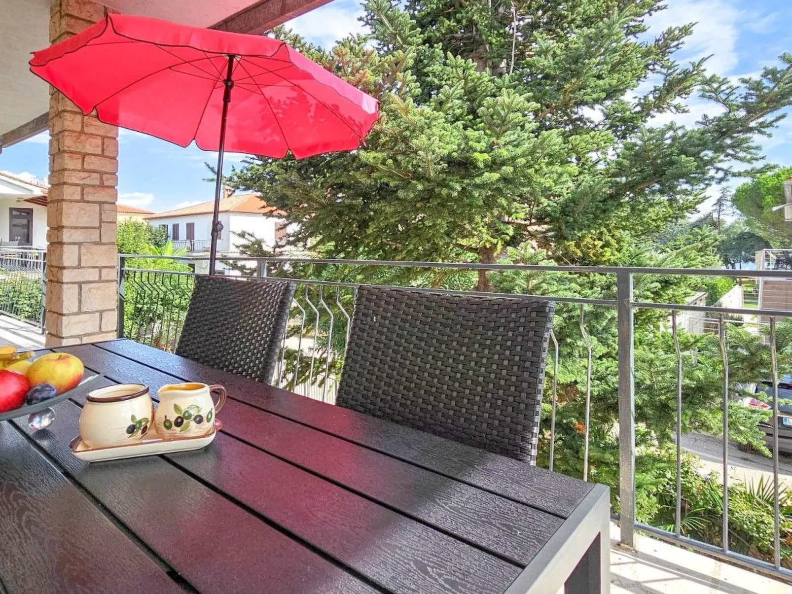 Wohnung 30m vom Meer entfernt für bis zu 6 Personen-Buiten