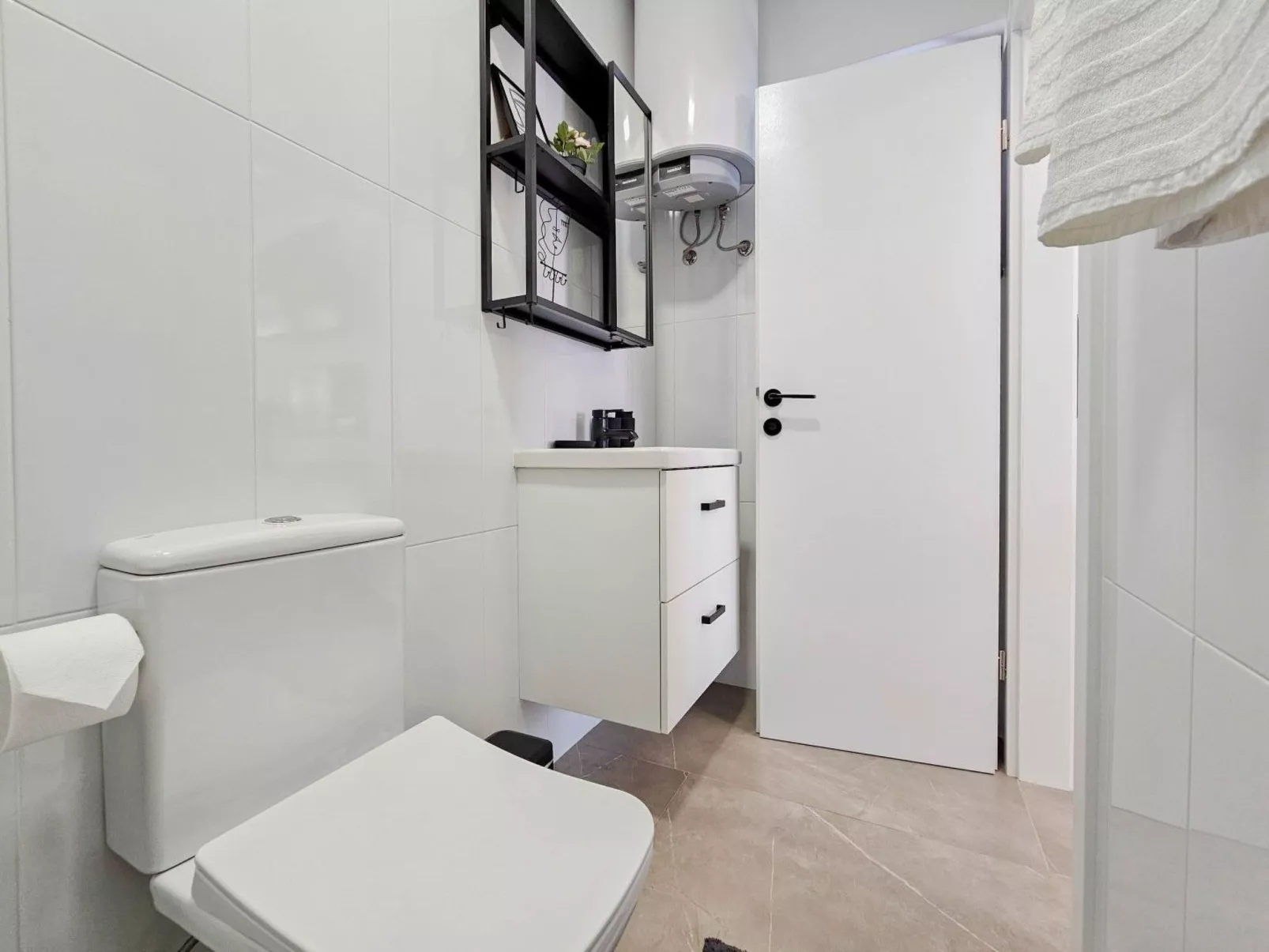 Wohnung "Benjamin 2" direkt am Strand-Binnen