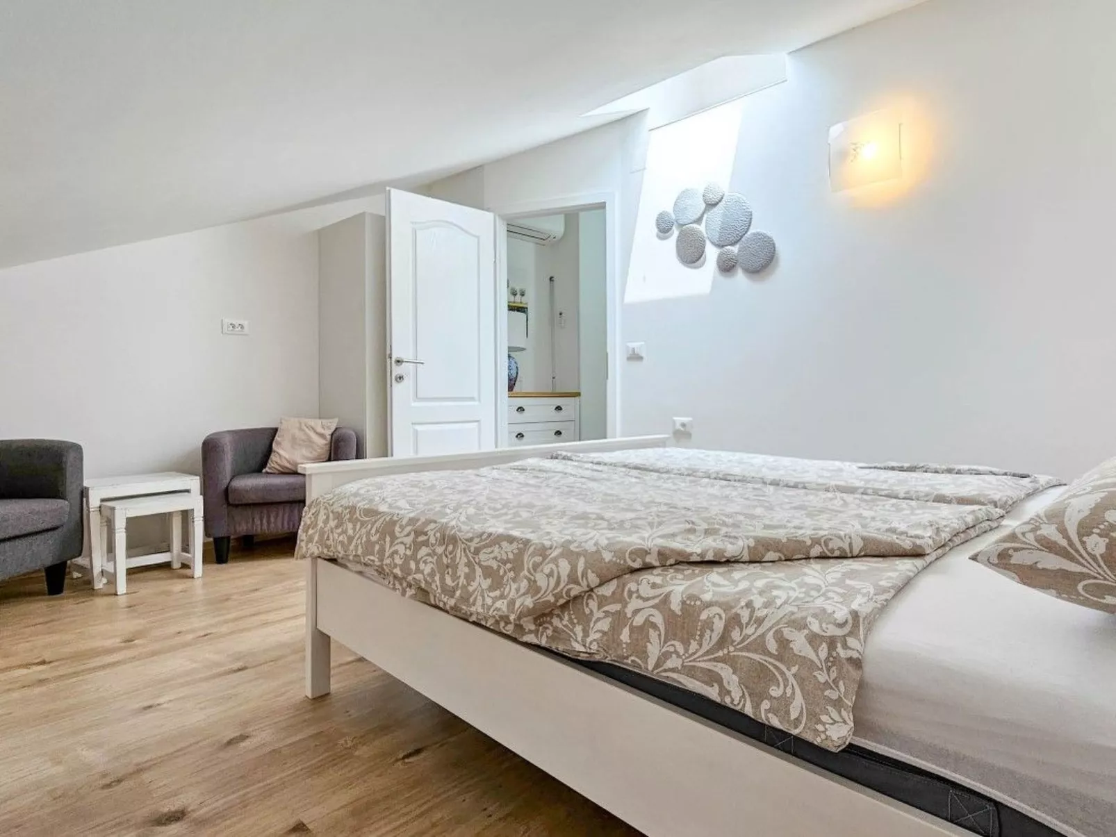 Wohnung mit Balkon für 4 Personen-Binnen