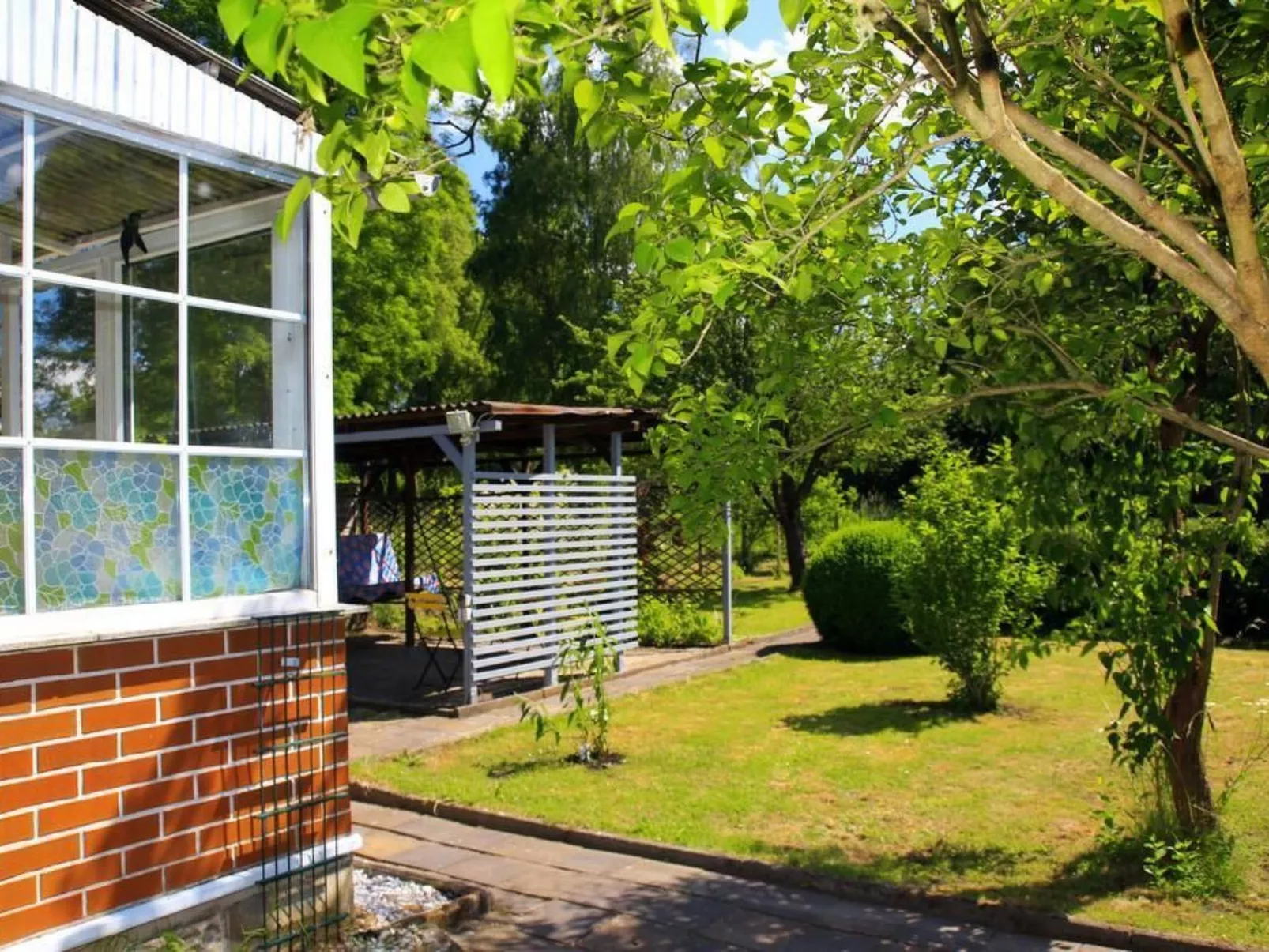 In Storkow mit Schönem Garten-Buiten
