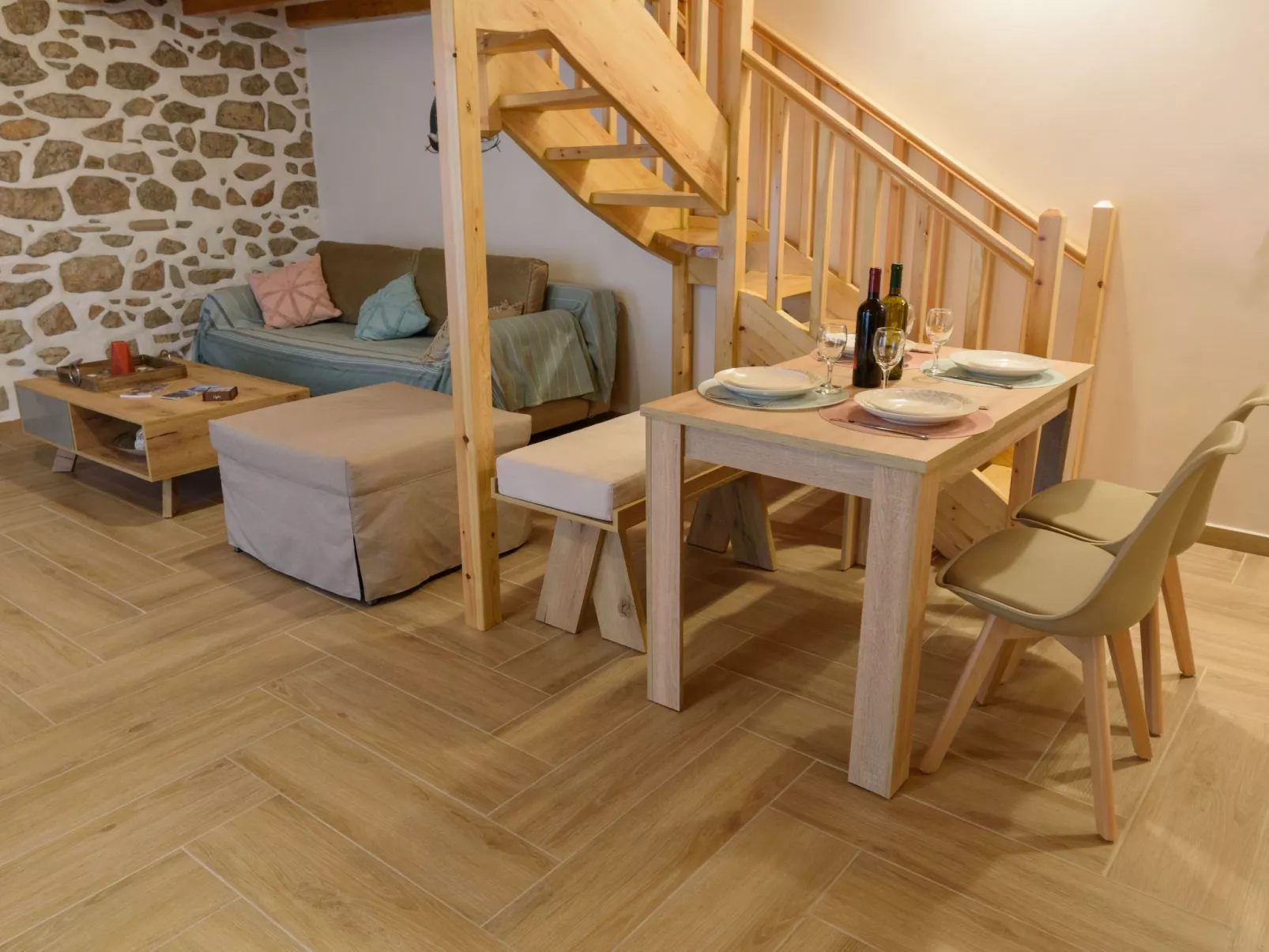 Mit Blick auf das Wasser-Binnen