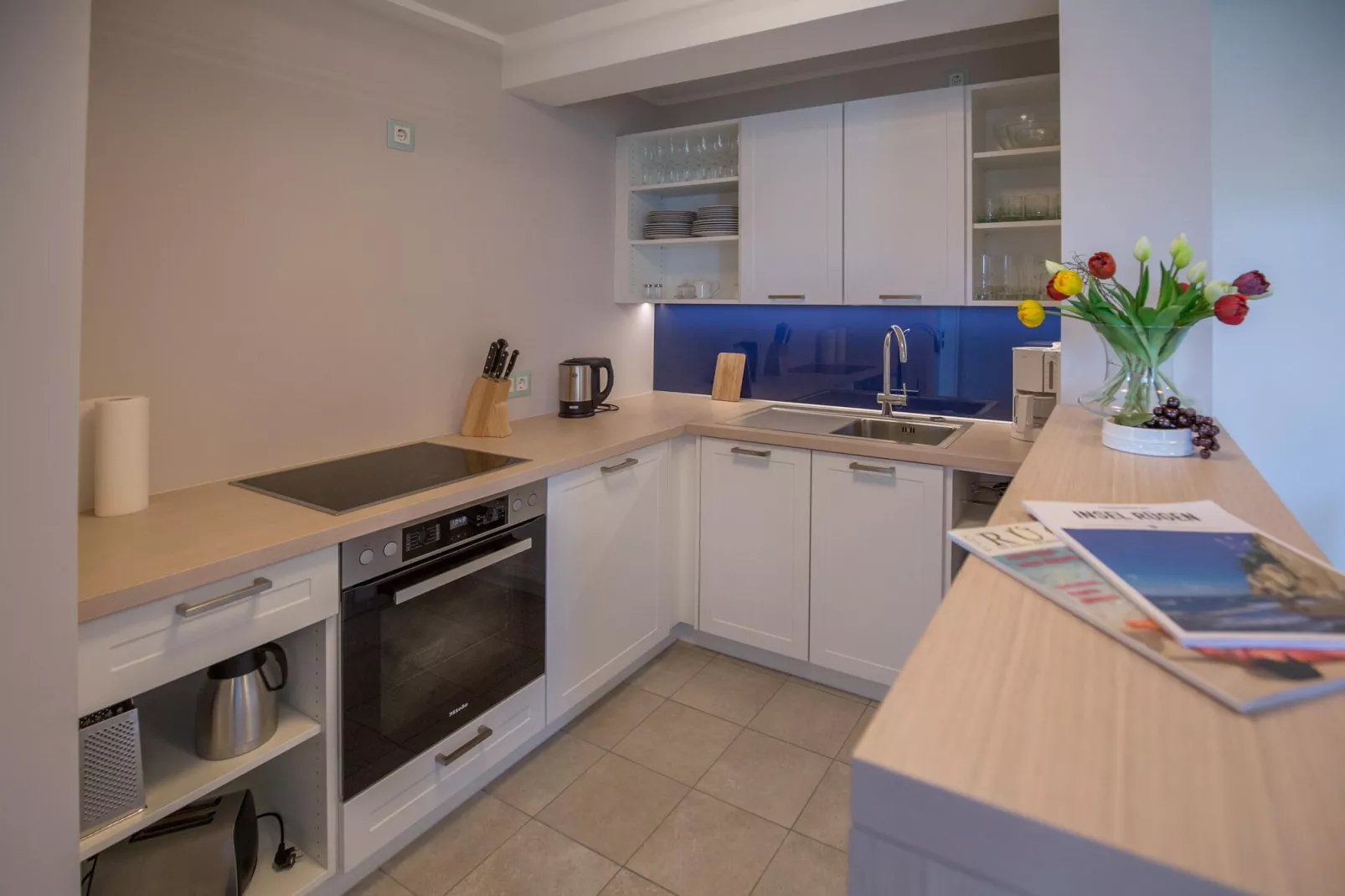 Prora 3-Zimmer-Apt / 5 Personen-Keuken