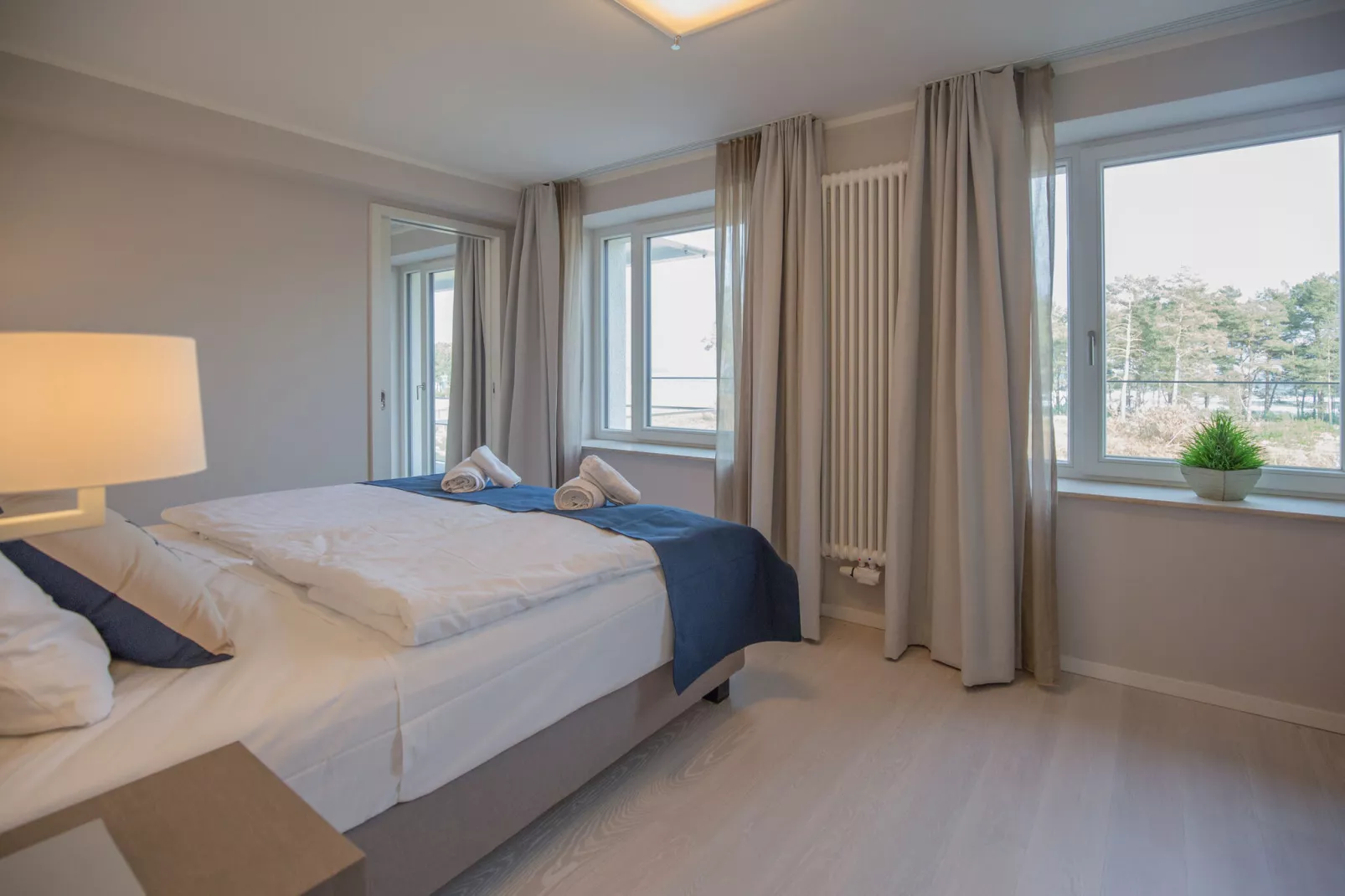 Prora 3-Zimmer-Apt / 5 Personen-Slaapkamer
