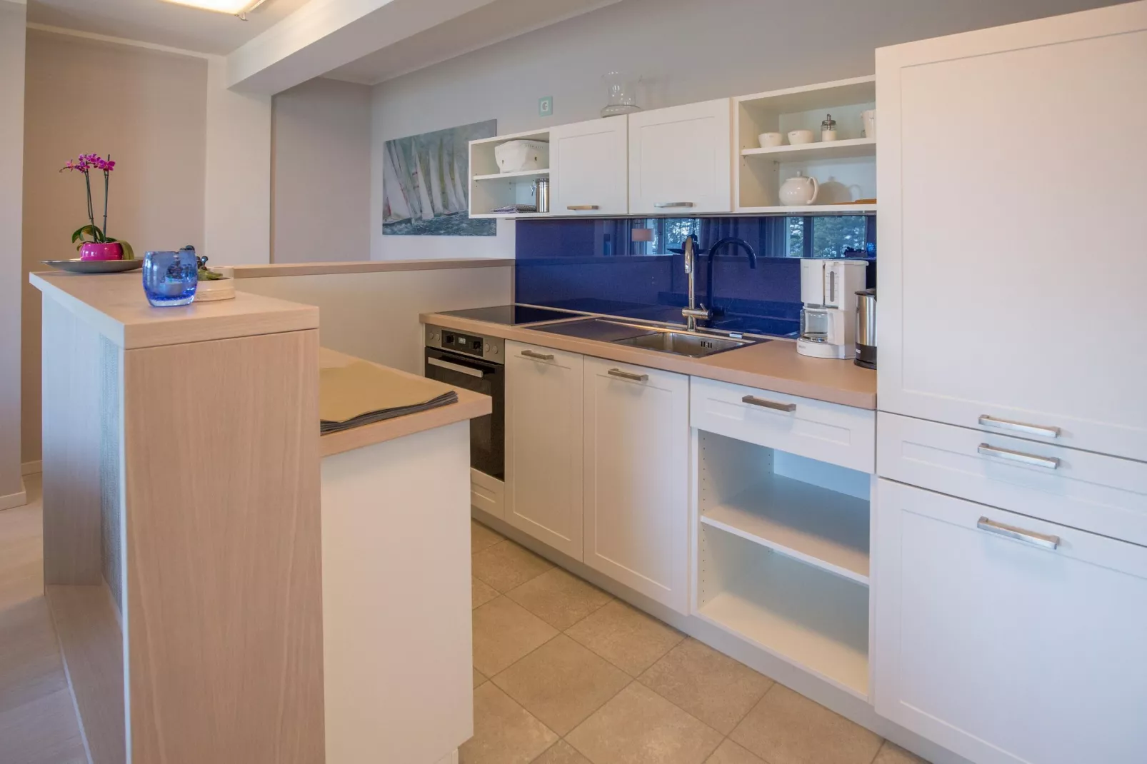 Prora 2-Zimmer-Apt / 2 Personen-Keuken