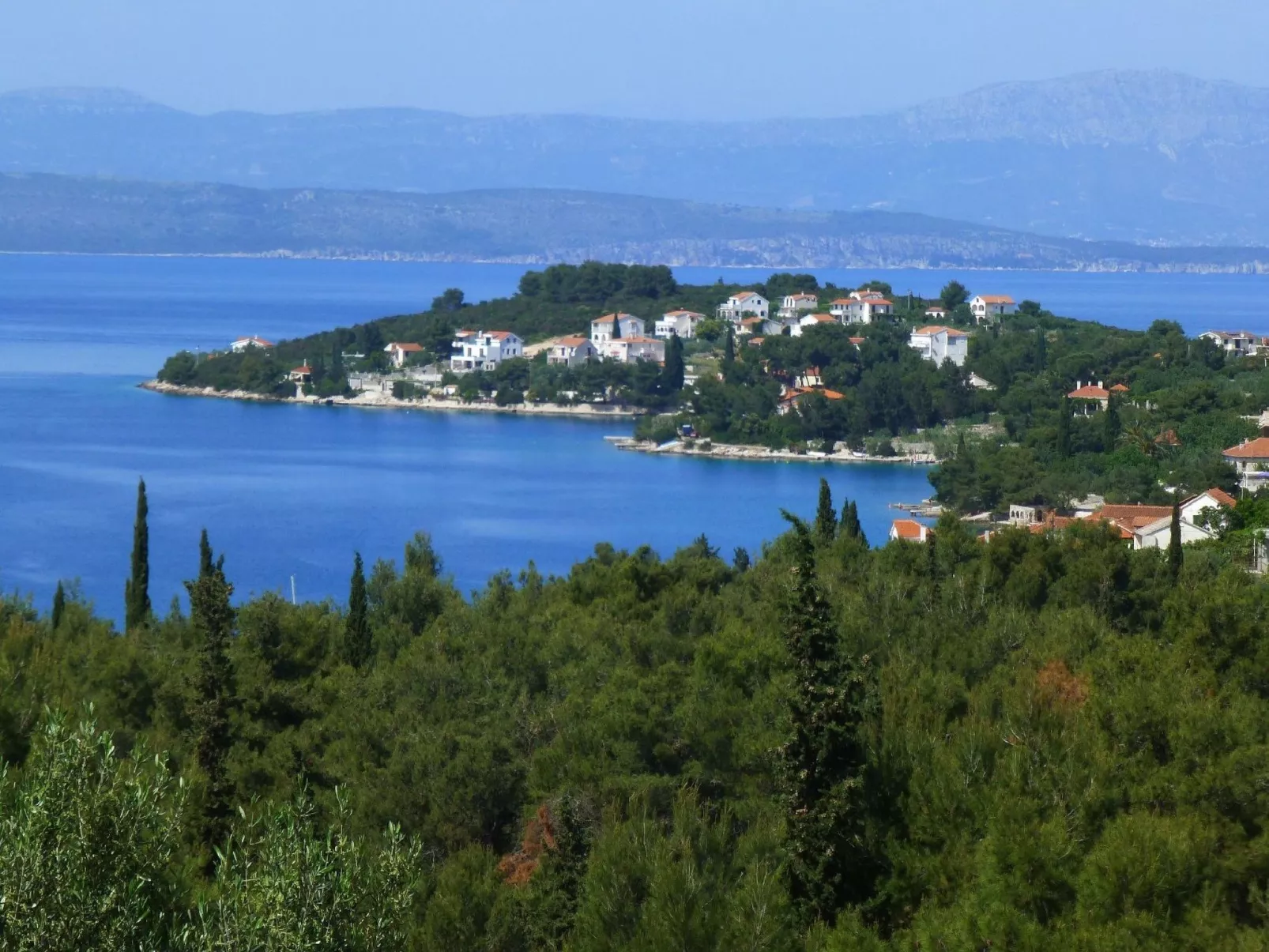 Apartment Bella mit Balkon und Terrasse in Necujam-Buiten