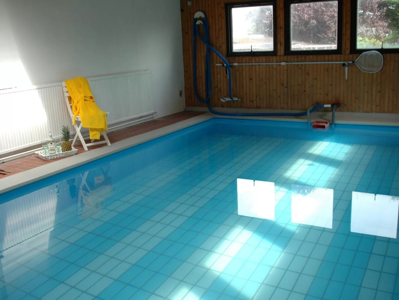 Mit Indoorpool, Garten und Partyraum-Binnen