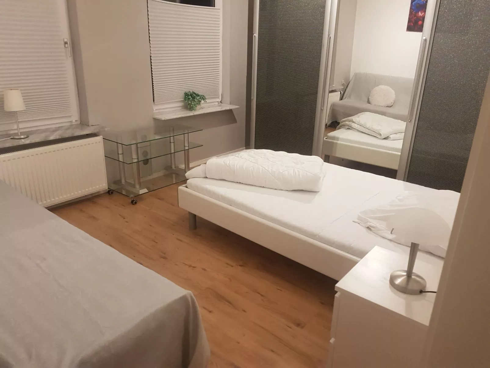 Private Ferienwohnung in Nordenham, großer Balkon-Binnen