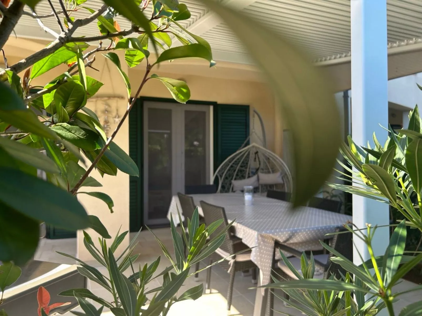 Neues Ferienhaus in Krnica mit Privatem Pool-Buiten