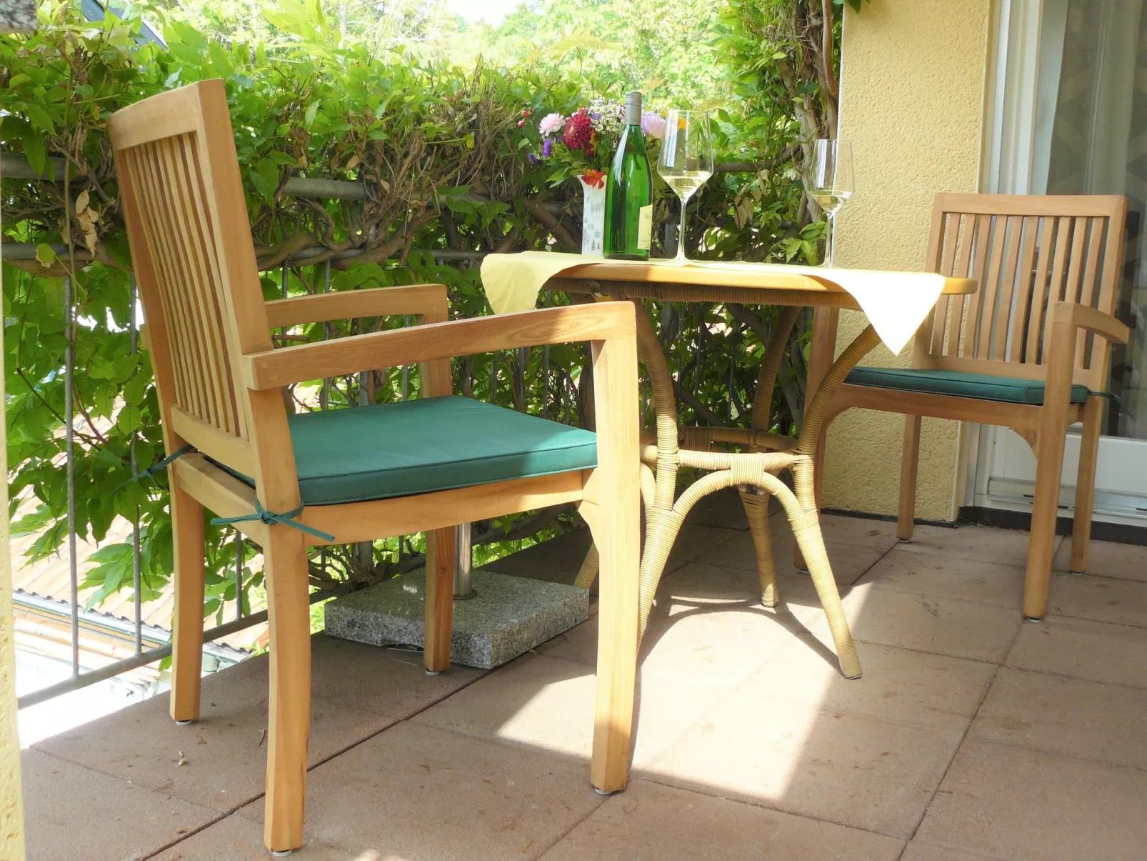 Haus Ahorn Ferienwohnung-Buiten