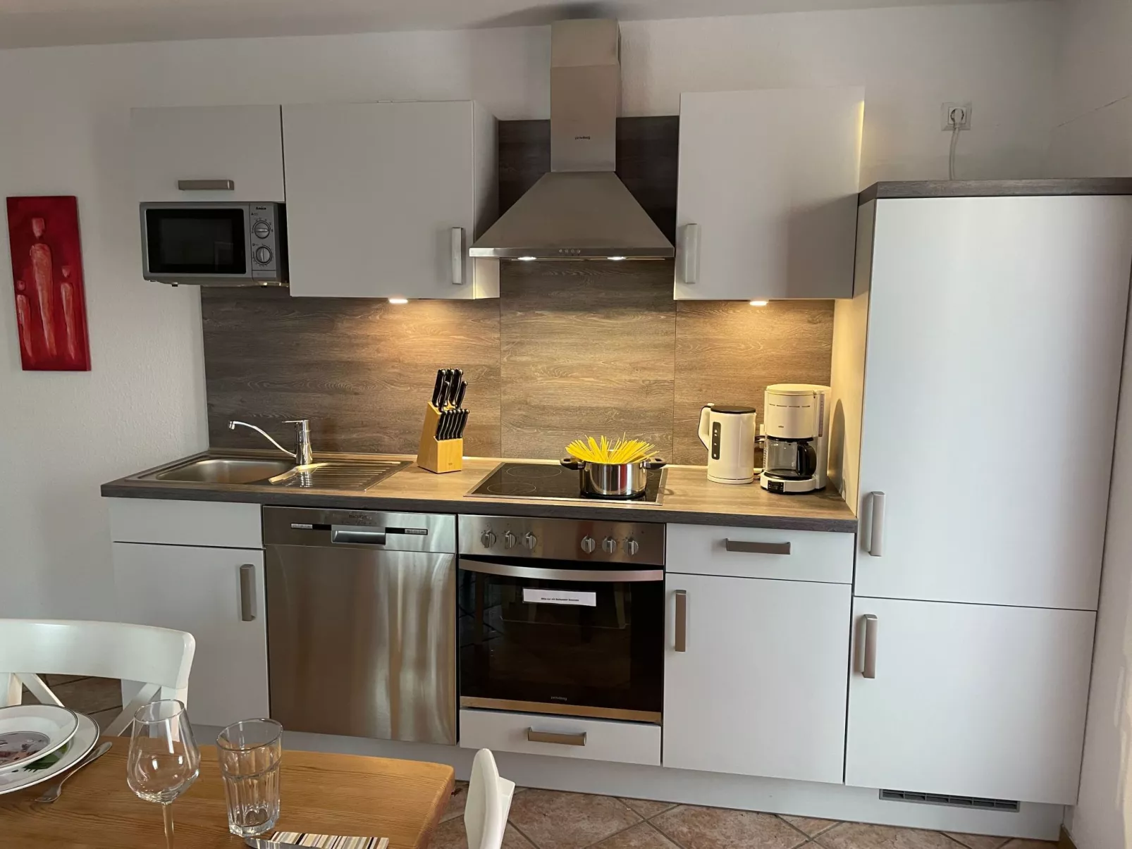 Einladende Obergschosswohnung mit sonnigem Balkon-Binnen