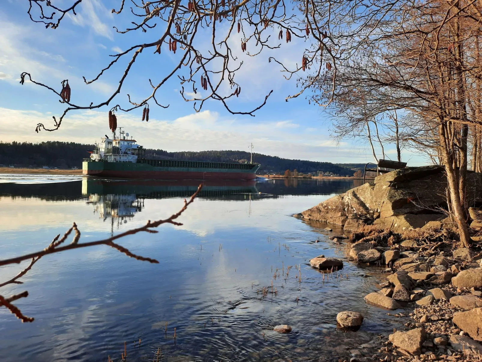 Bauernhaus-Wohnung bei Göta Älv in der Nähe von Göteborg - Buiten