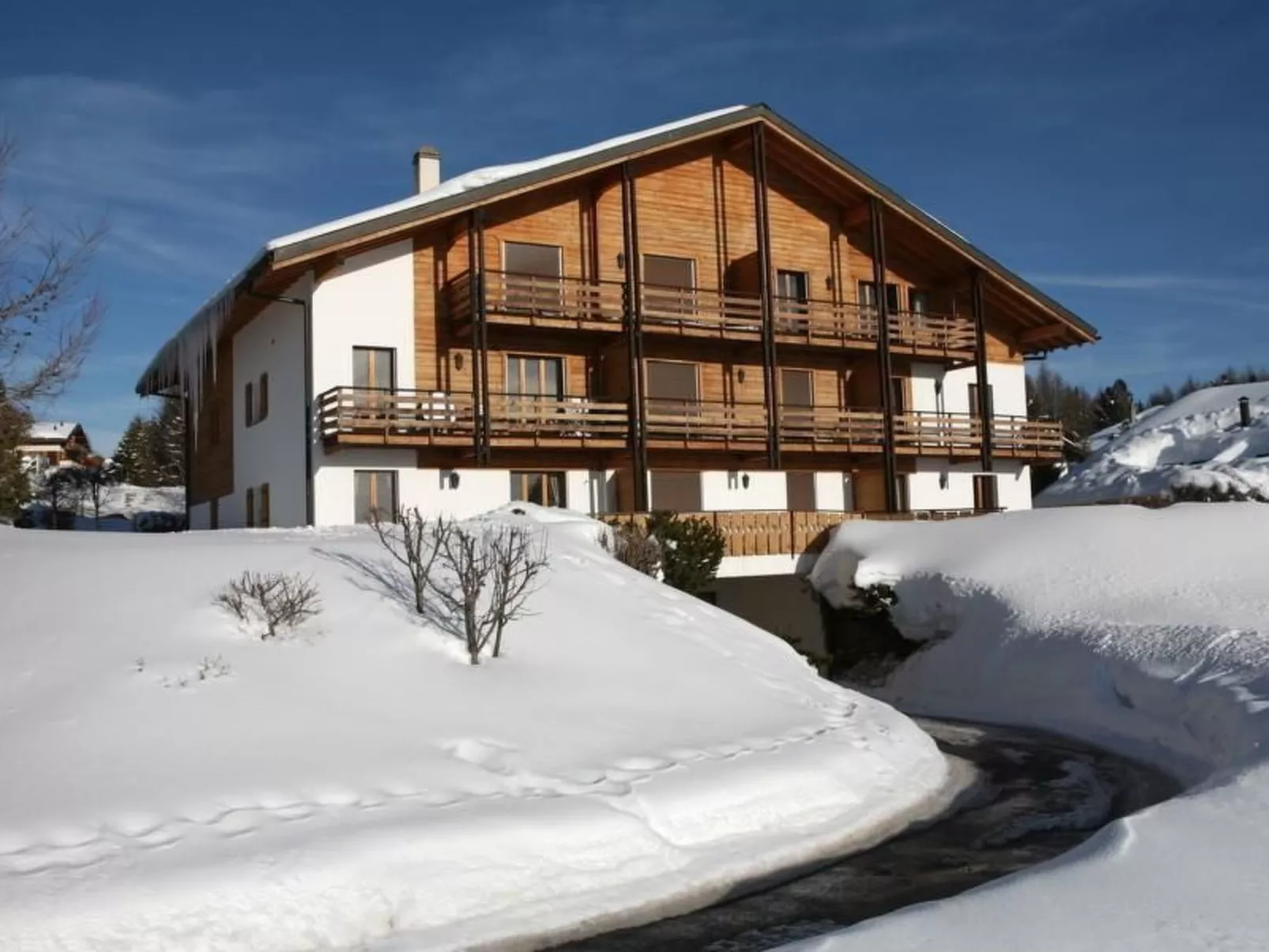 Cosy Unterkunft in Crans-Montana in der Nähe von Espace Kids-Buiten