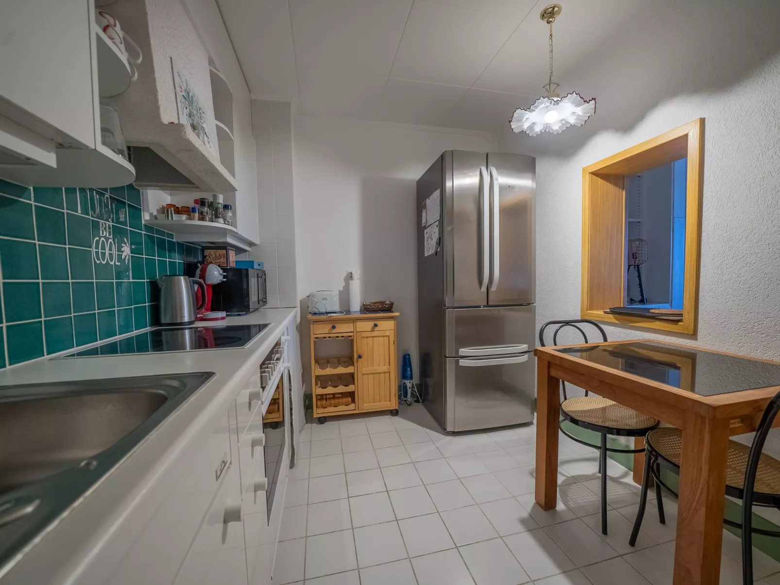 Wohnung mit Blick auf die Berge-Binnen