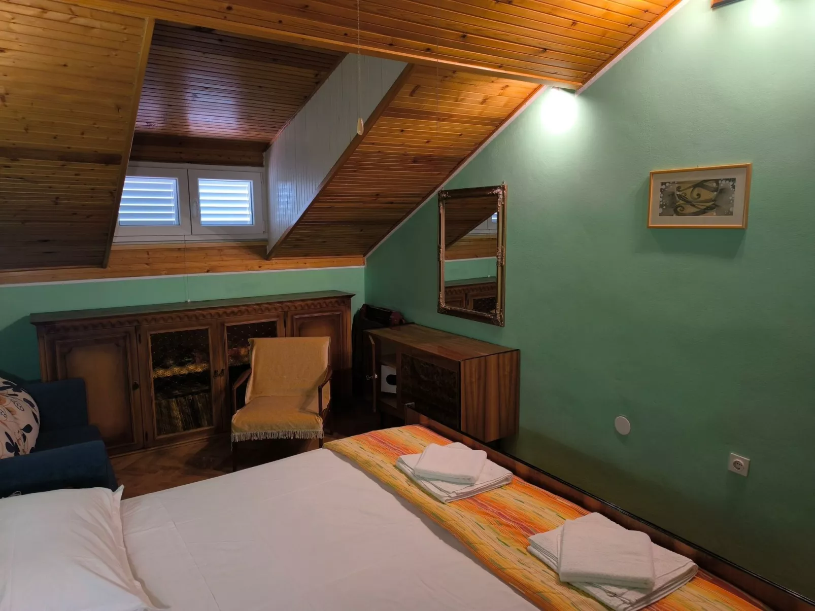 Für 3 Personen  + 1 Kind ca. 68 m&sup2; in Žaboric, Dalmatien (Gespanschaft Sib-Binnen