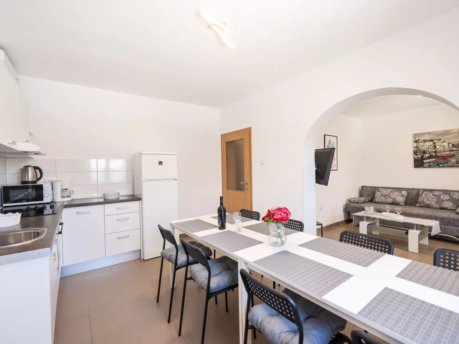 Wohnung "Wohnung A1" direkt am Strand - Binnen