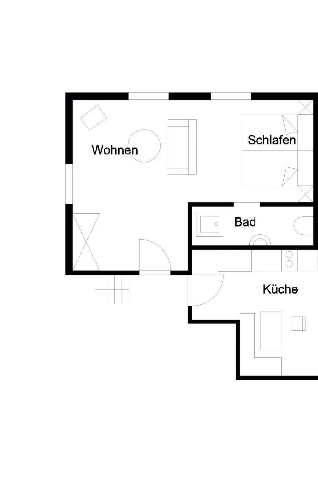 Haus Holzheimer mit Blick auf die Rhön