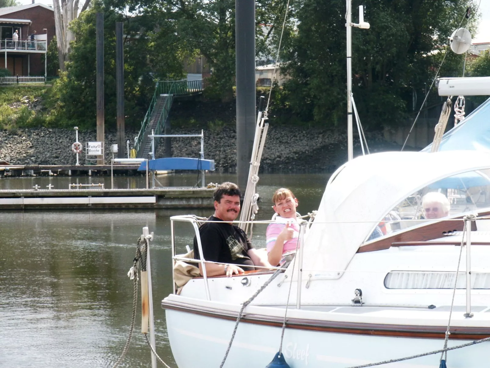 Heringsmöwe in Neue Tiefe-Buiten