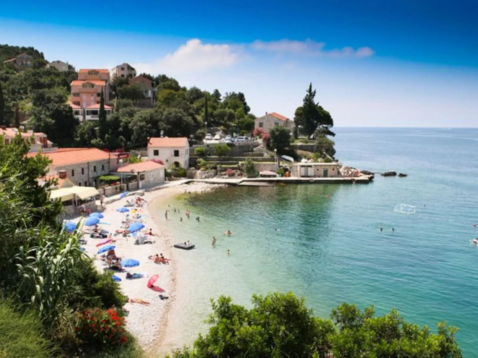 Mélanie im Erdgeschoss einer Villa in Strandnähe-Buiten