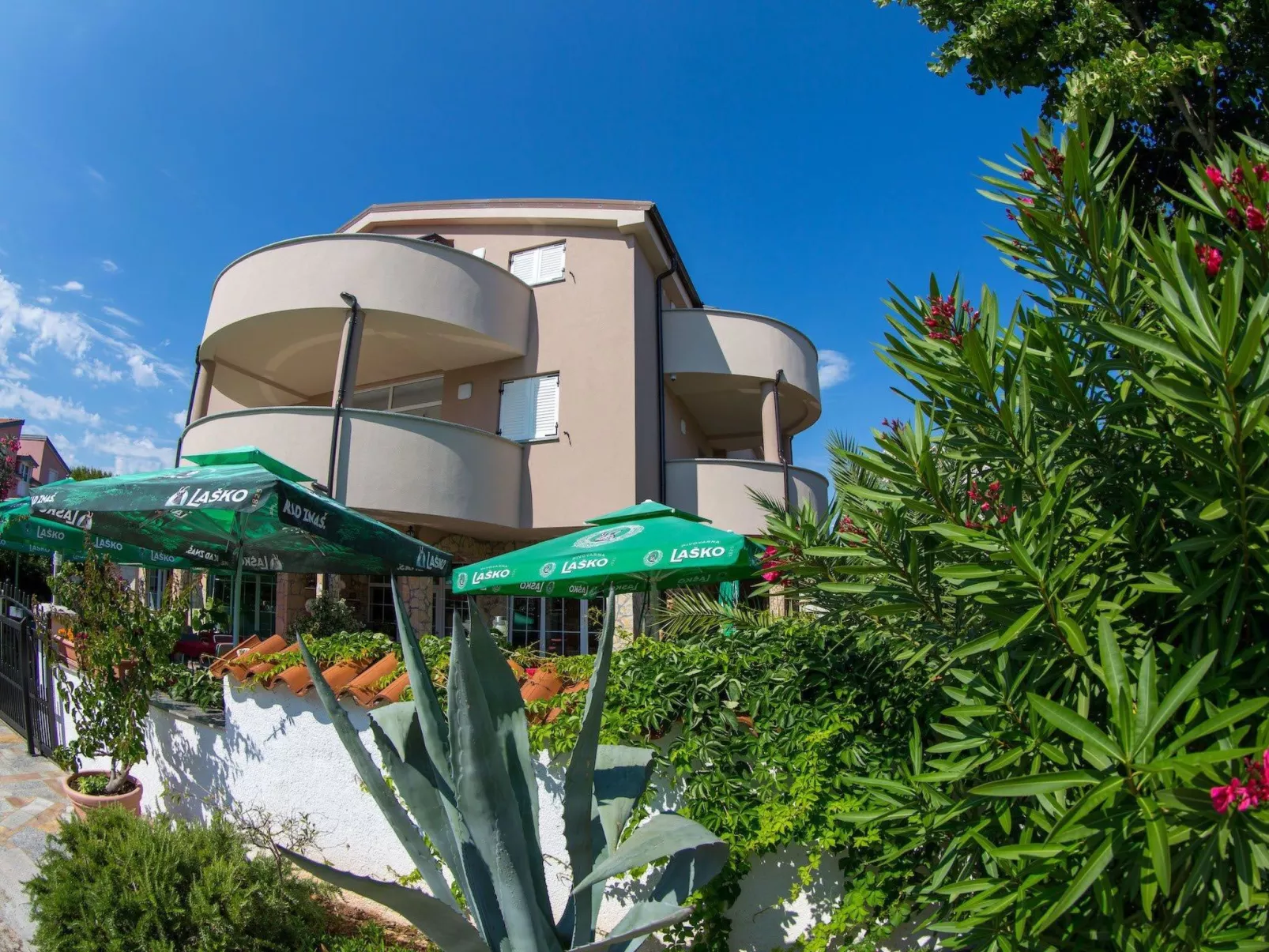 Wohnung mit Meerblick 2 Personen-Buiten