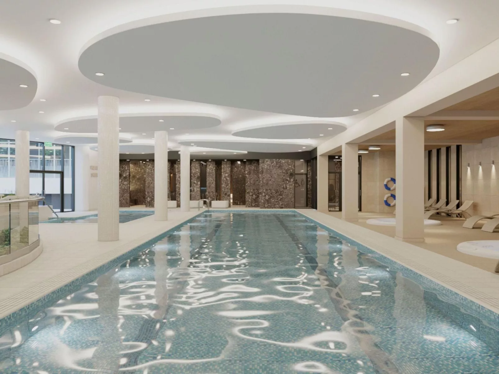 Polanki Aqua Nemo Wohnungen Kolobrzeg A105-Binnen