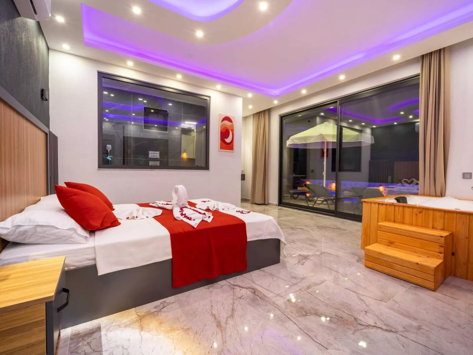 Romantische Luxusvilla in Kalkan Islamlar-Binnen