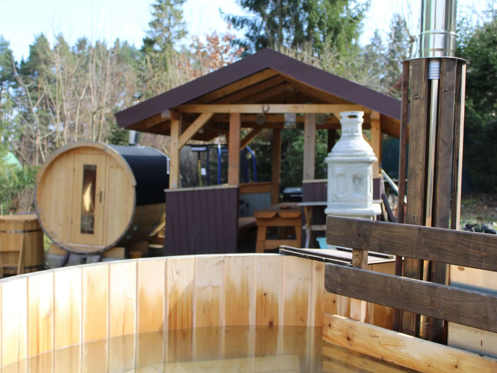 Hütte in der Orava-Buiten