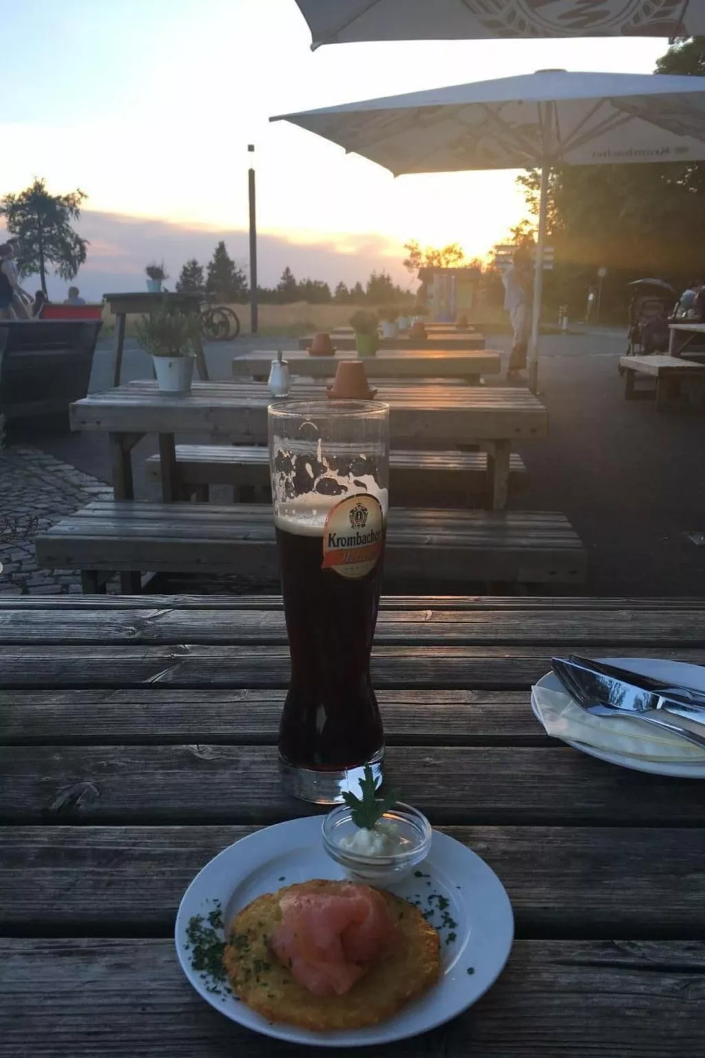 Berg- und Seeblick am Hillebachsee-Binnen