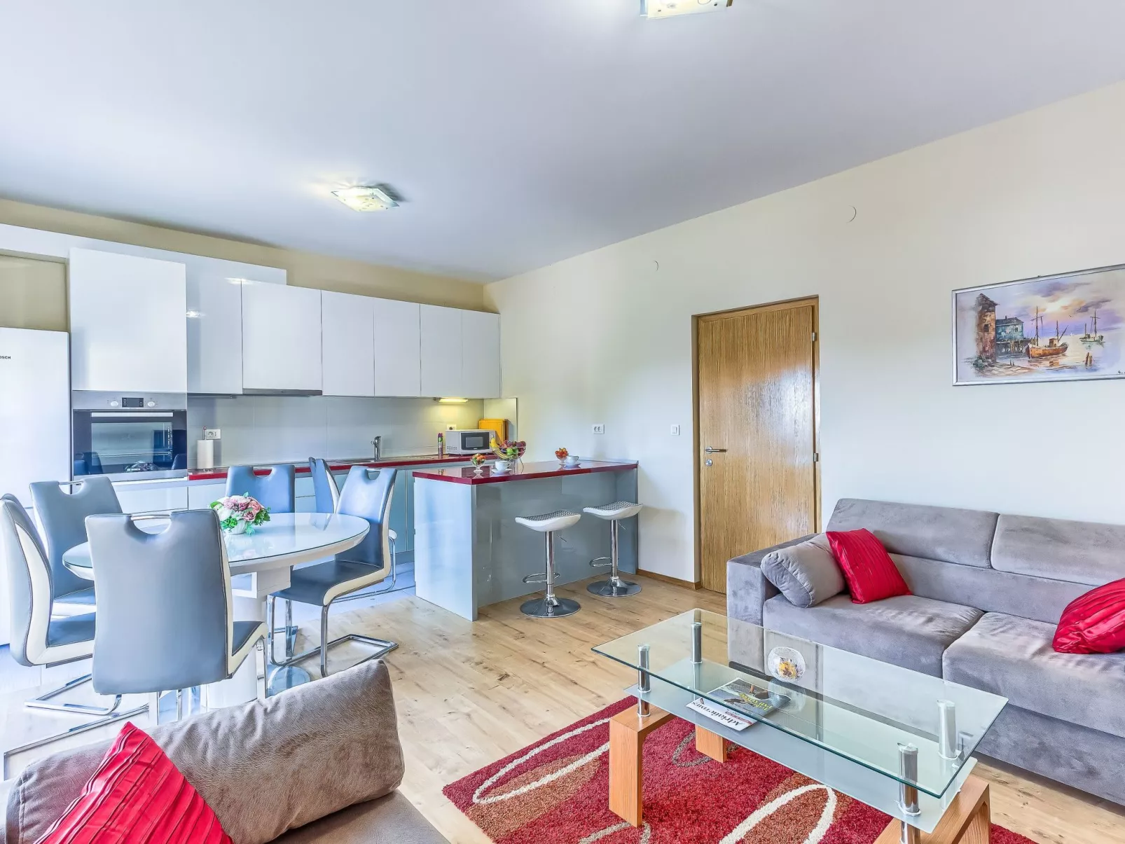 "Villa Rock" mit Blick auf das Wasser-Binnen