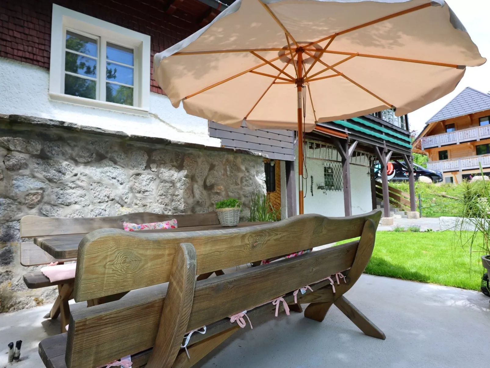 Schwarzwaldhaus St. Blasien, direkt am Bach-Buiten