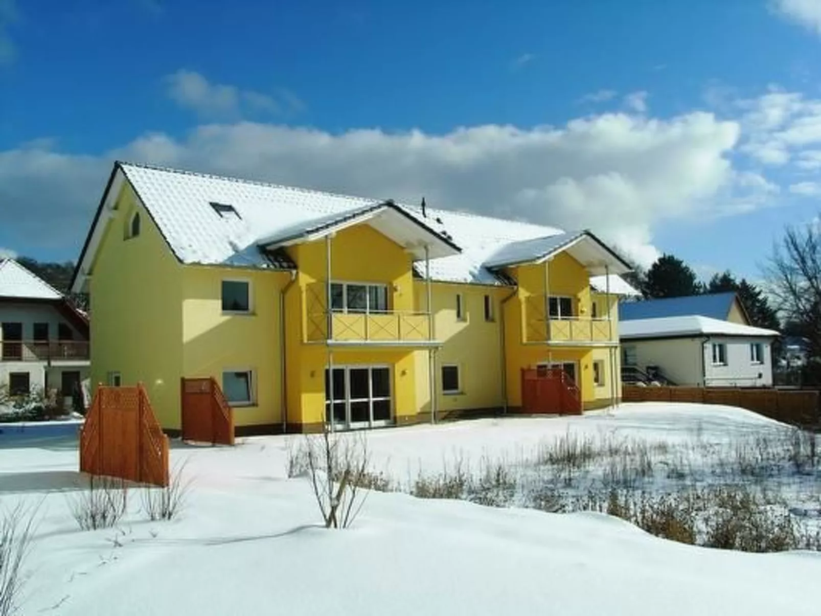 Appartement in Koserow mit Grill und Garten-Buiten