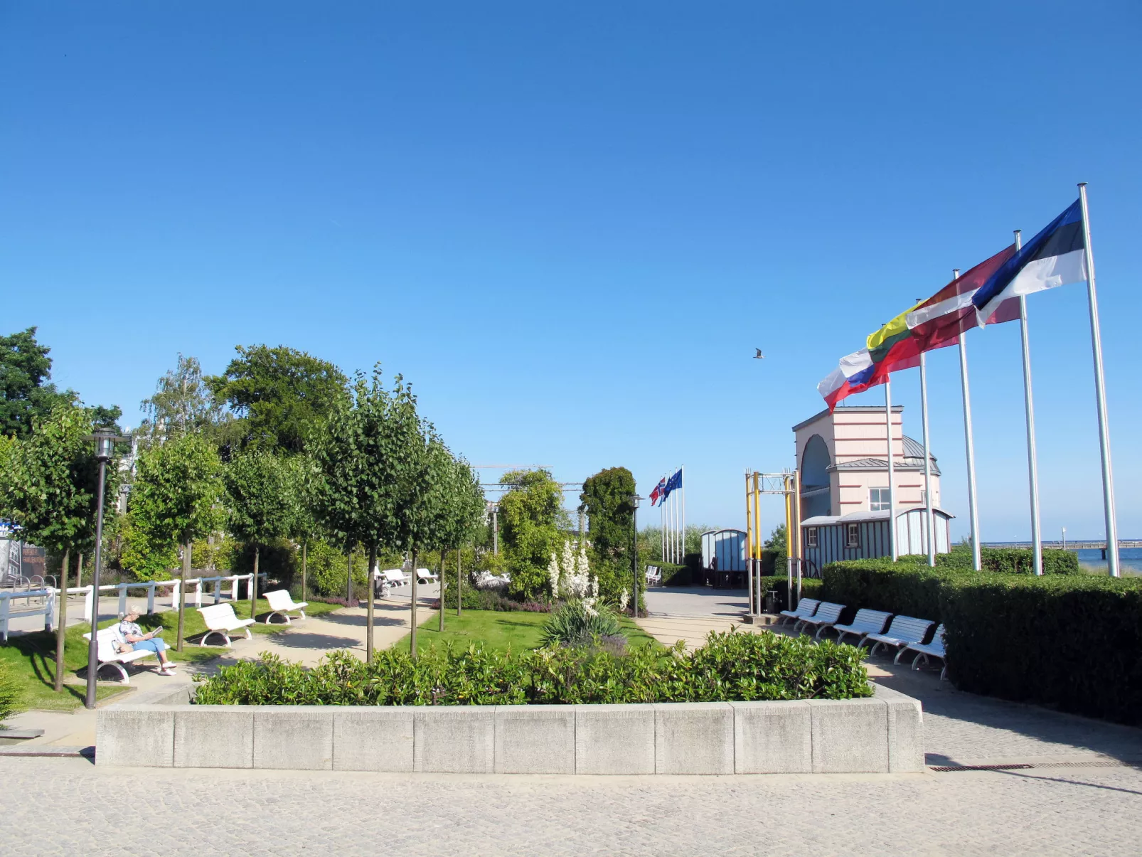 Mit eigenem Parkplatz-Omgeving