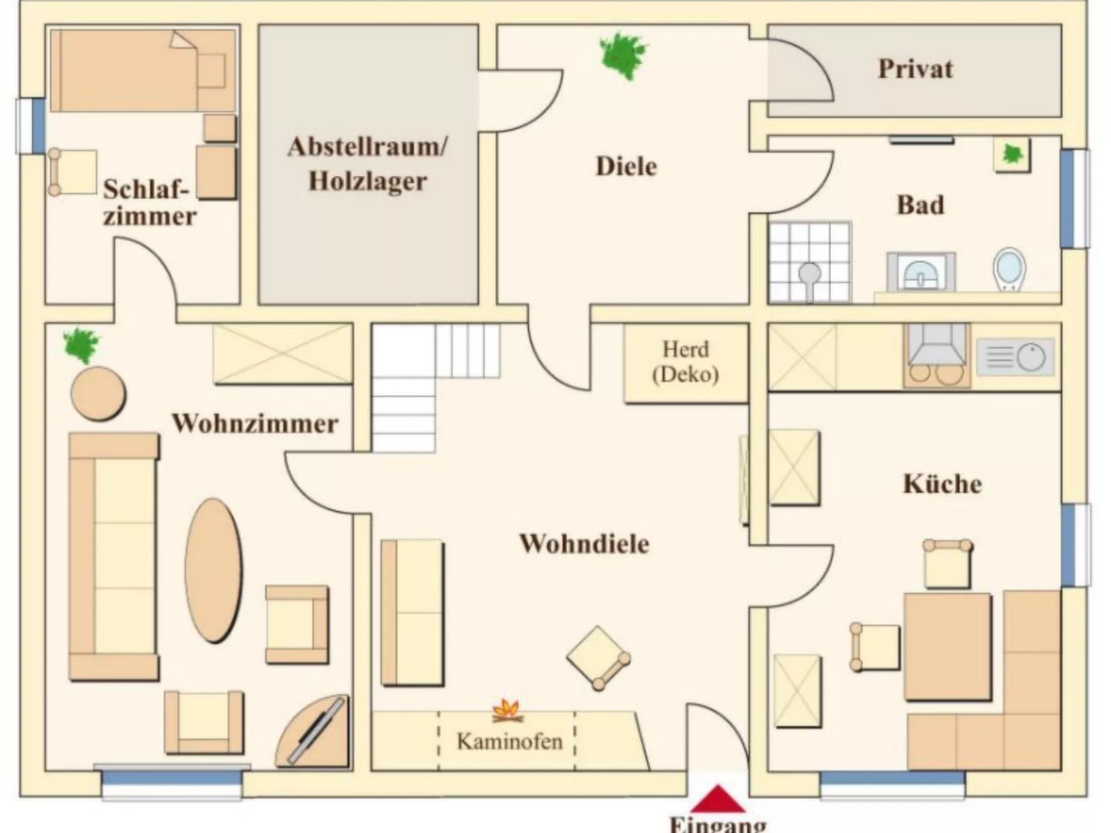 "Zum Torfstecher"-Binnen