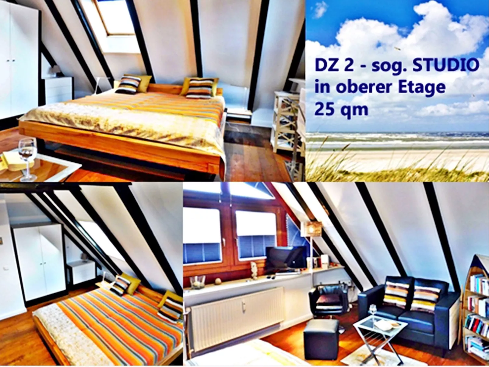 Appartement in Westerland mit Großem Garten-Binnen