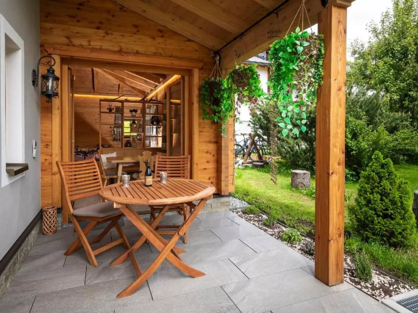 Engadin Chalet Apart-Buiten