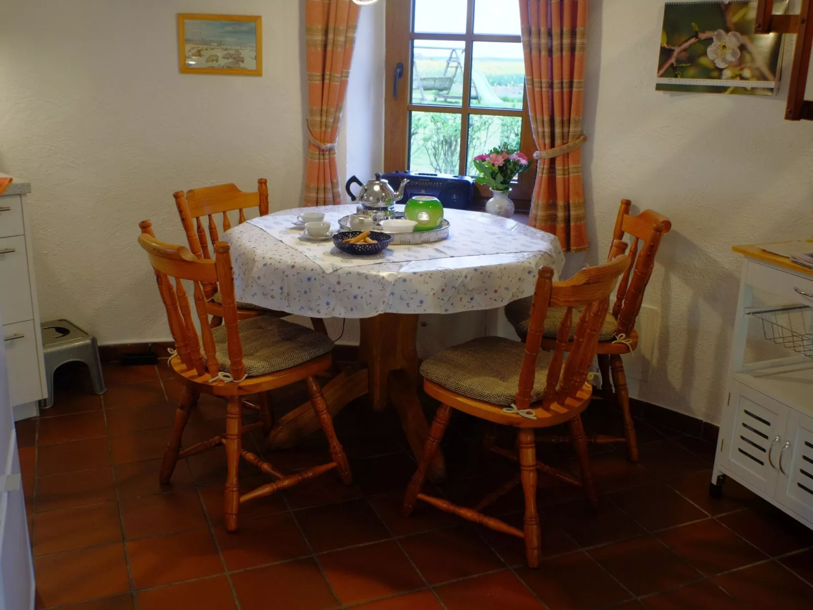 In Pilsum mit Großem Garten-Binnen