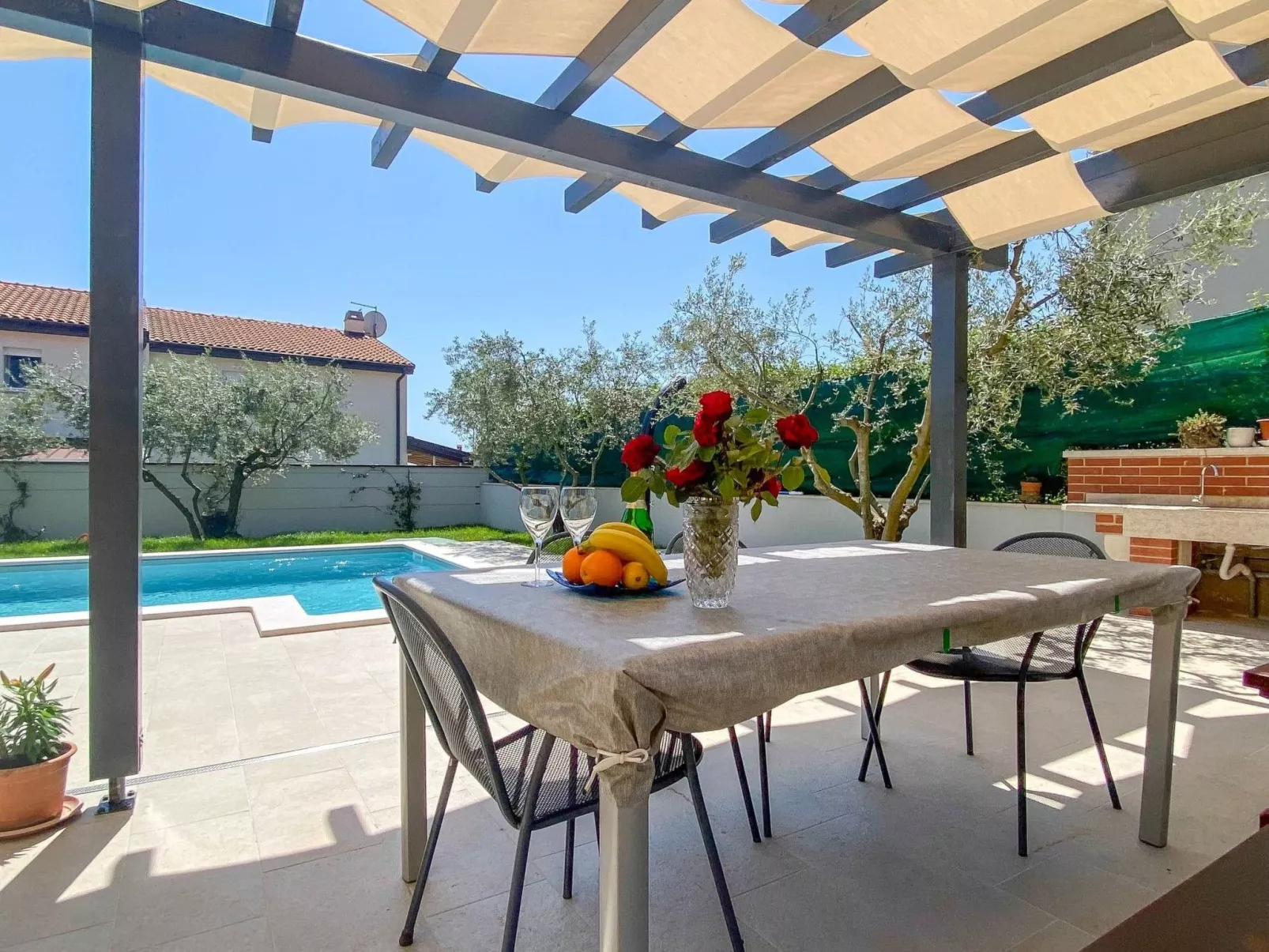 Villa "Chiara" mit privatem Pool-Buiten