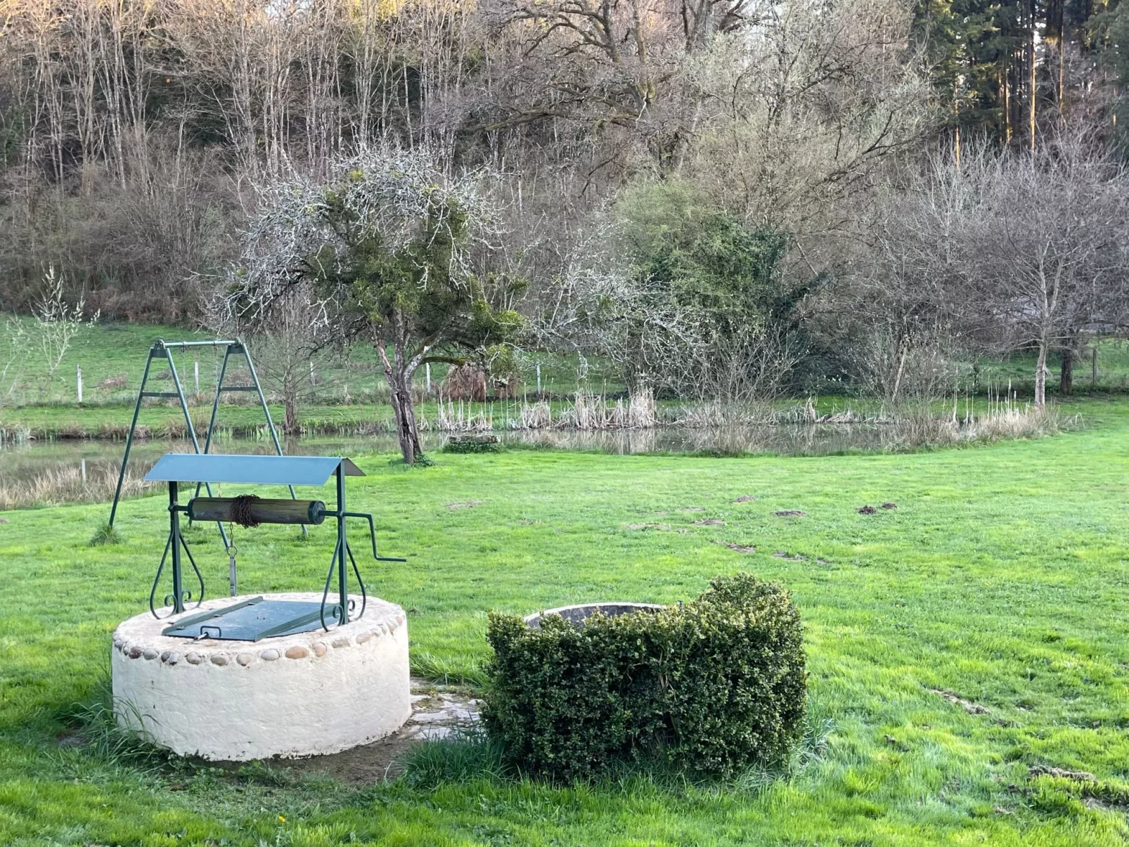 Für 6 Pers. mit eigenem Teich-Buiten