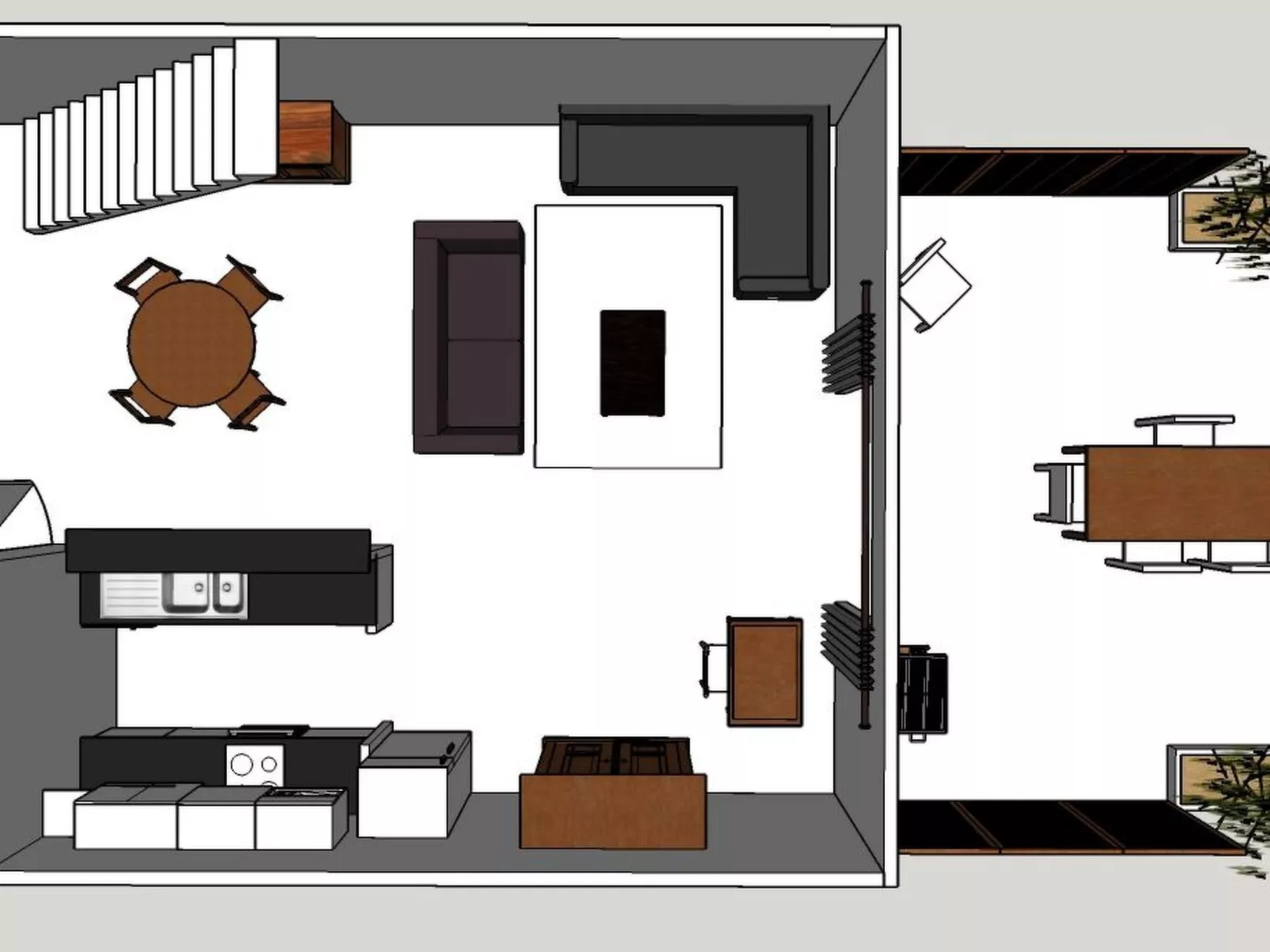 In Souillac mit Gemeinschaftspool-Binnen