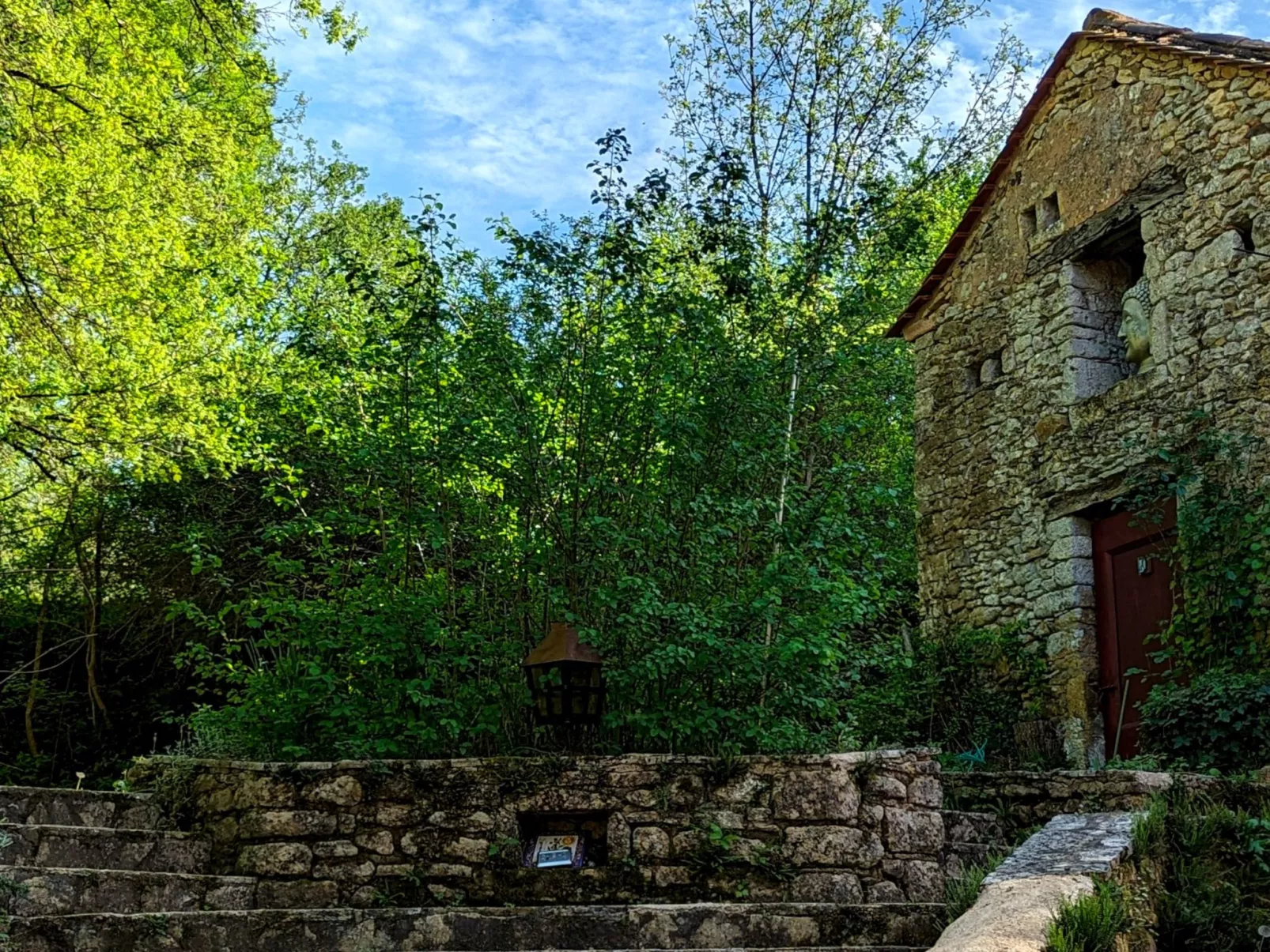 In Périgord Noir Dordogne in der Nähe von Limeuil-Buiten
