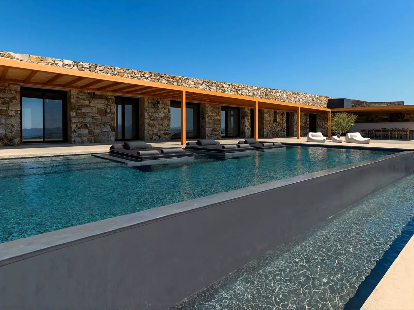 Vista Blue Villa mit Unendlichkeitsblick-Binnen