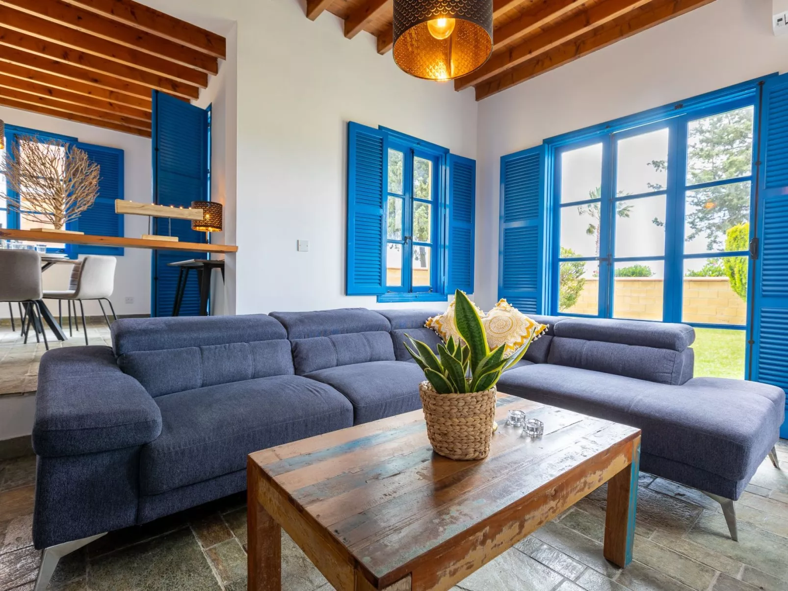 Beach Front 3-Schlafzimmer-Villa - 1. Linie vom Strand-Buiten