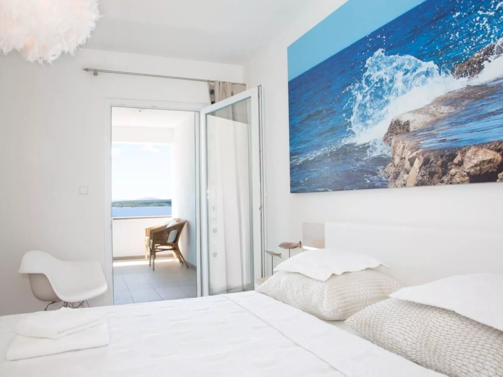 Appartement mit Blick auf das Wasser-Binnen