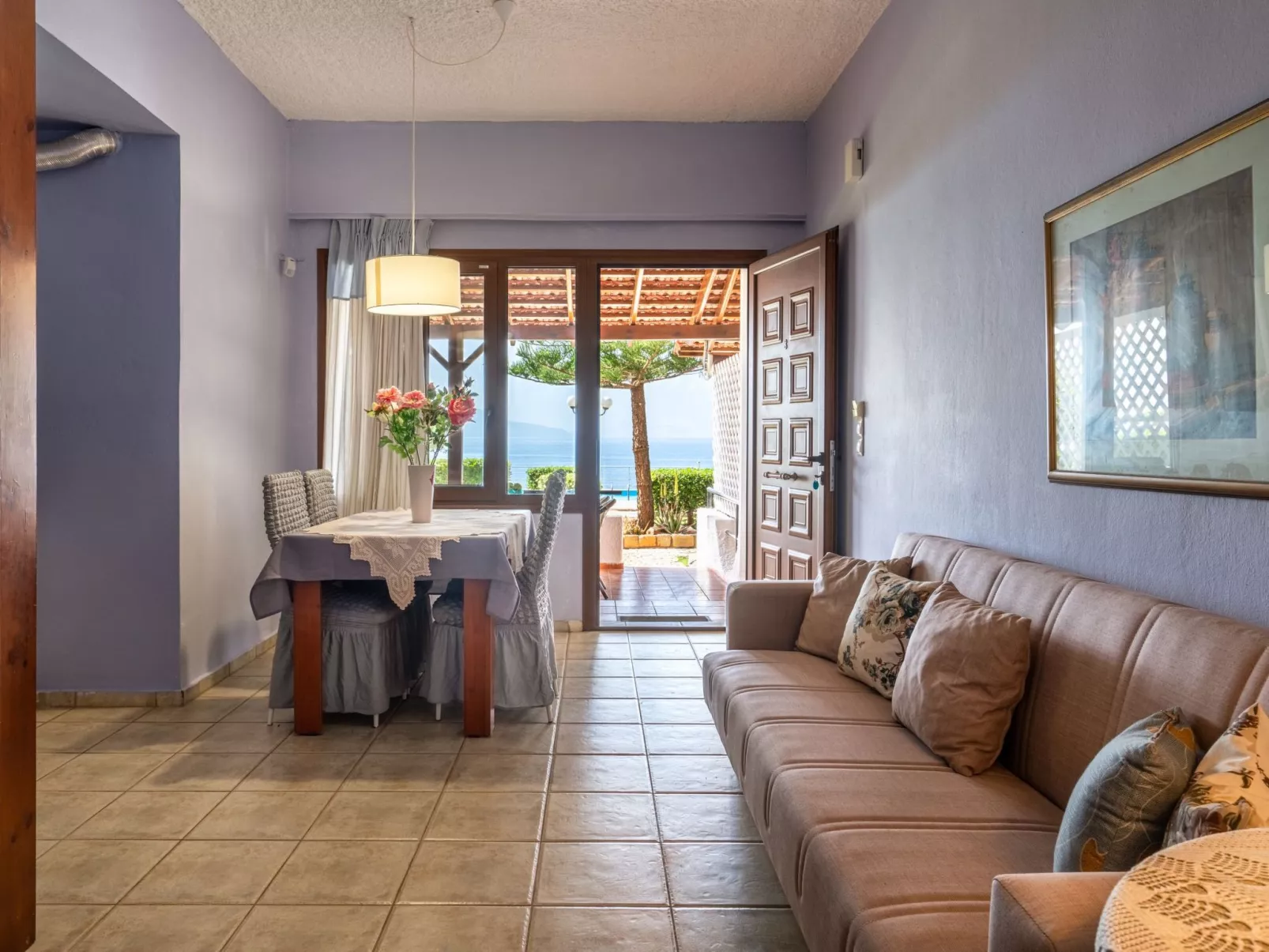 Villa am Strand mit privatem Swimmingpool und Meerblick-Binnen