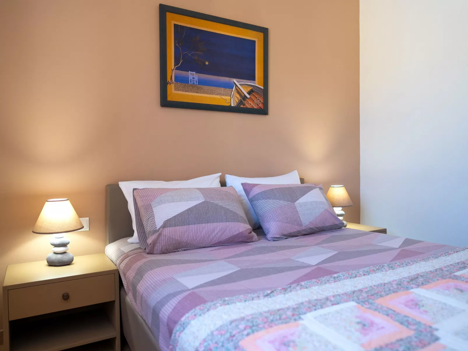 Mare Blu 1 am Strand-Binnen