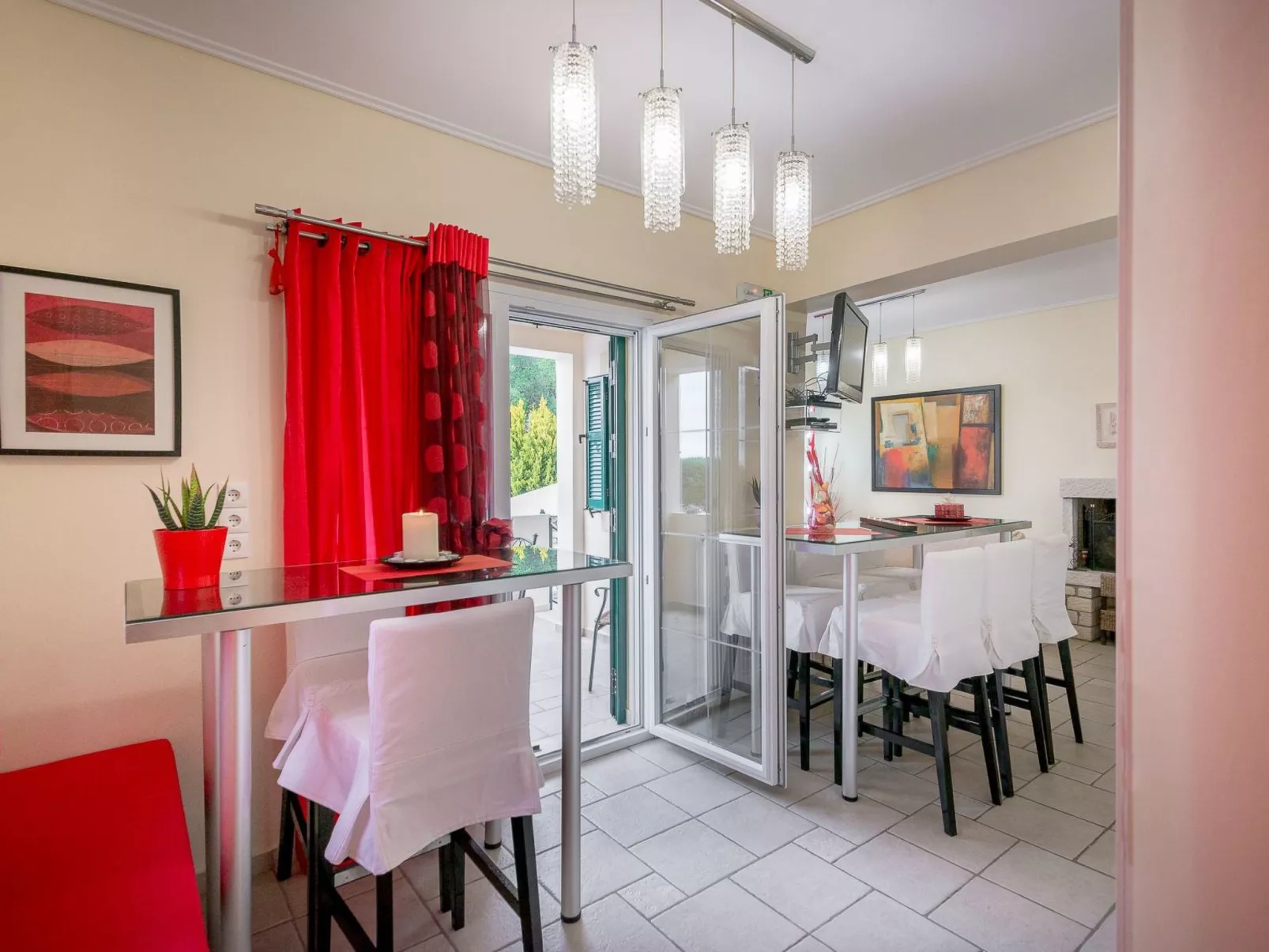 Zwei Villen mit privatem Pool, Aussicht, sehr nah an den Stränden-Binnen