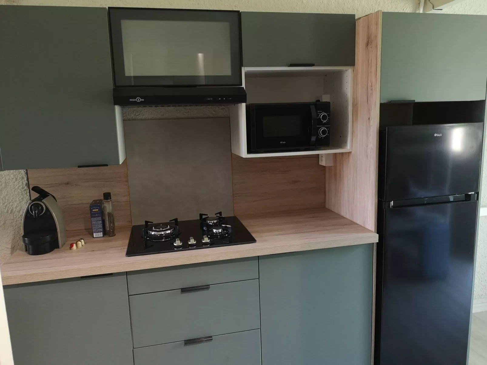 Hübsches Tiny Cottage mit Waldblick im Feriendorf-Binnen