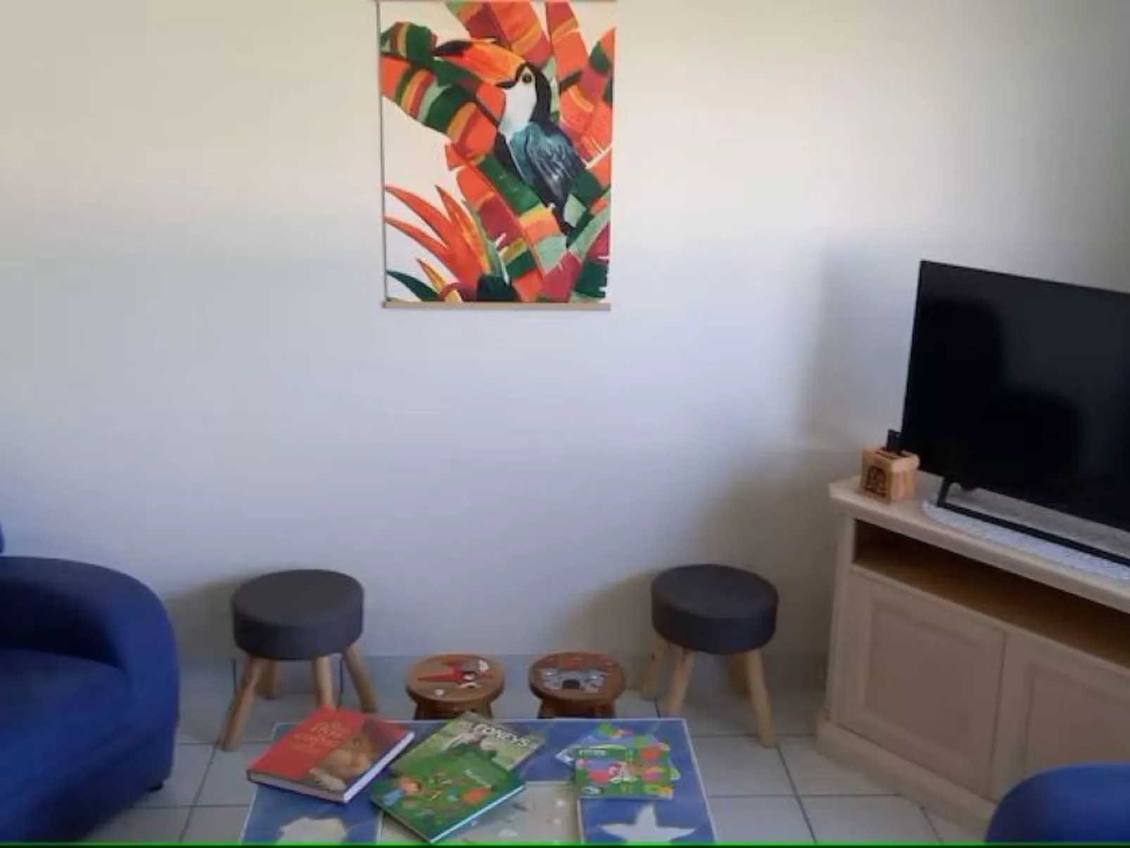 Ferienvilla "Gîte Portsallais" (Ferienhaus Portsallais)-Binnen