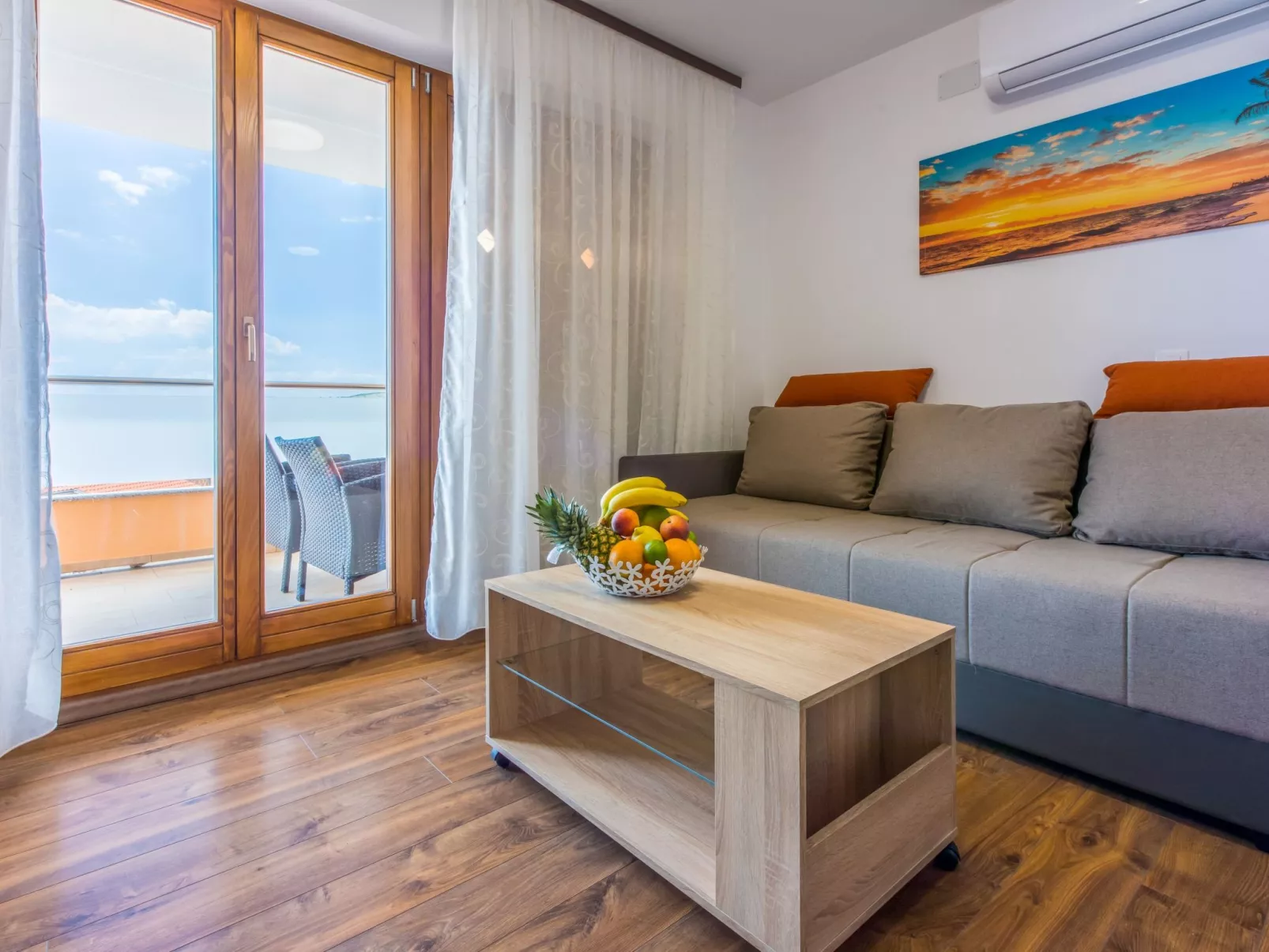 Wohnung in Novi Vinodolski mit Eigenem Balkon-Binnen