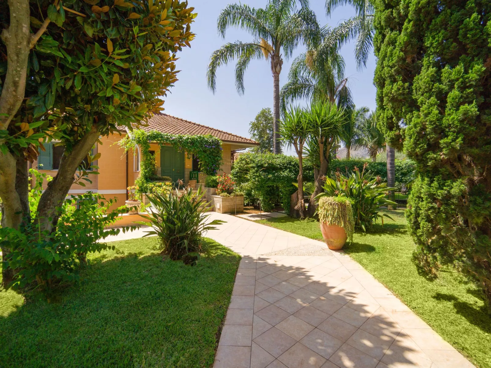 Luxus, Zentrum von Palermo, Mittelmeerpark, 3 km vom Strand entfernt, exklusive-Buiten