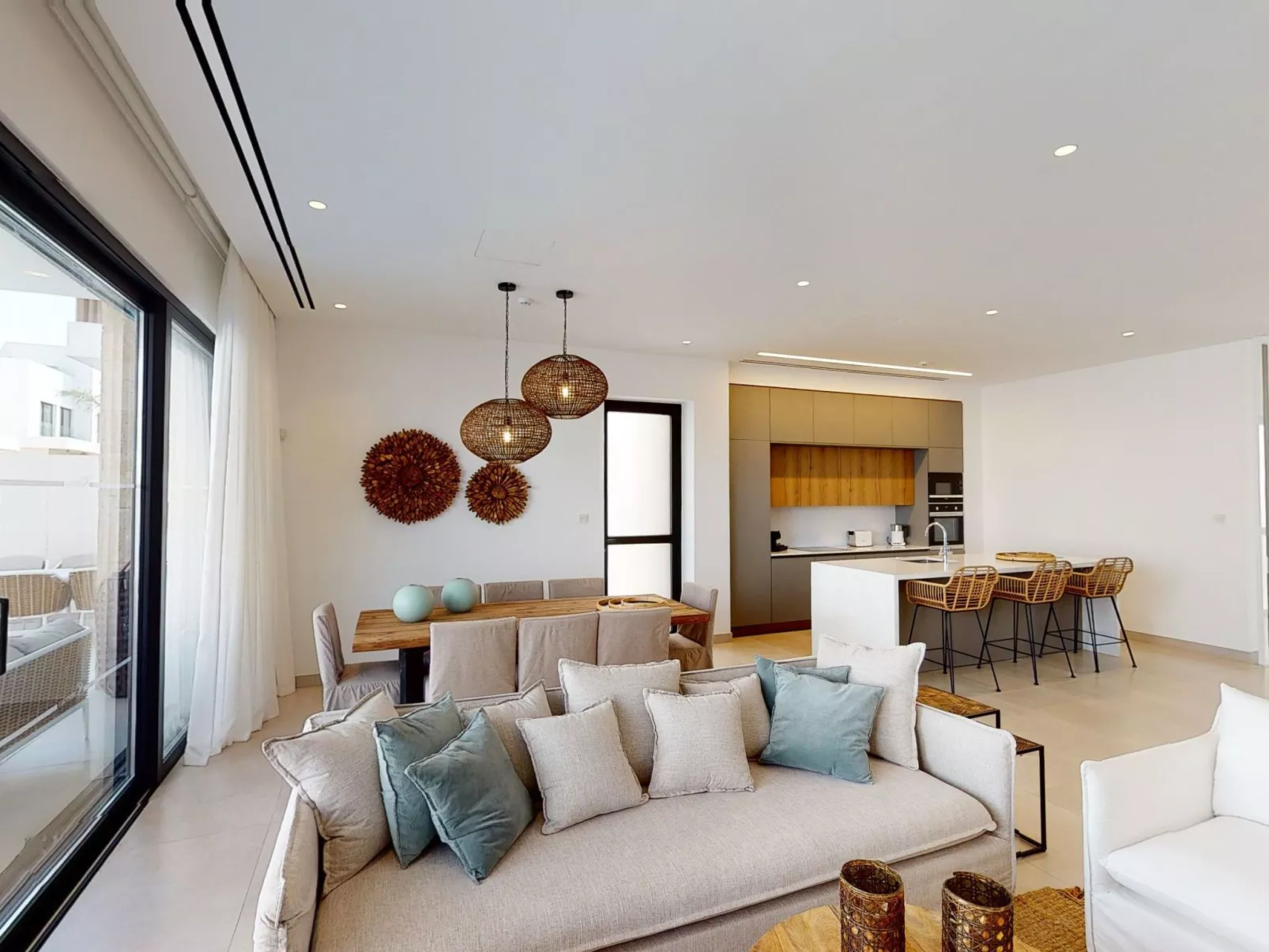 Periyiali Resort - Seitlicher Meerblick Villa Cleo - 16-Binnen